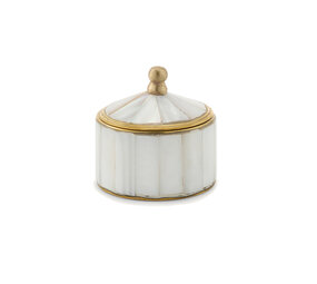 Doing Goods - Sieraaddoosje Baily Chelsey Circus Parel Schelp Messing 5x5cm