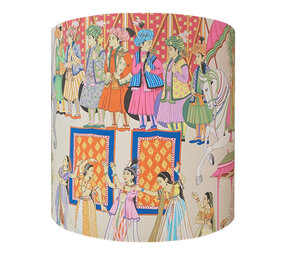 Melting Pot - Lampenkap Kalinda Multicolor Beige 40x40cm