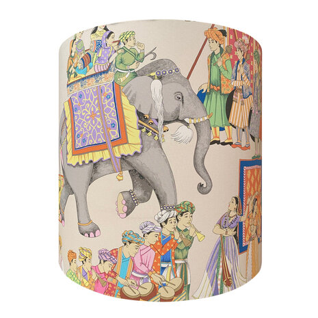 Melting Pot - Lampenkap Kalinda Multicolor Beige 40x40cm