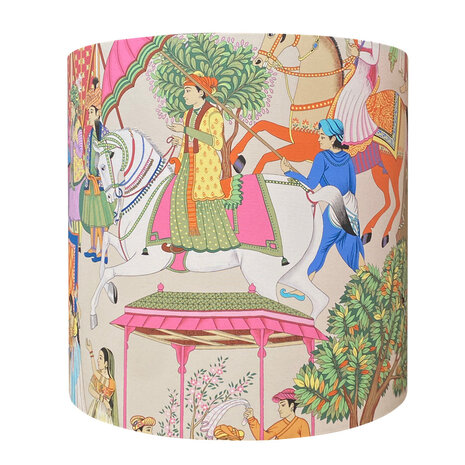 Melting Pot - Lampenkap Kalinda Multicolor Beige 40x40cm