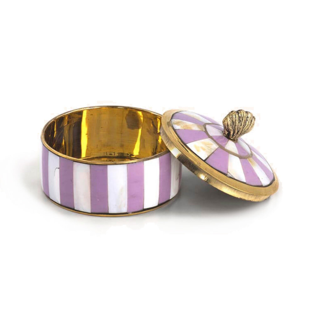 Doing Goods - Doosje Scarlett Lila Circus Box Messing 7x5cm Doing Goods - Doosje Scarlett Lila Circus Box Messing 7x5cm