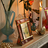 Doing Goods - Fotolijst Bonnie Amber Glas Messing 13x16cm; foto 7x10cm Doing Goods - Fotolijst Bonnie Amber Glas Messing 13x16cm; foto 7x10cm