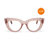 Leesbril CLAUDIA Cat-Eye Pink Havana OK023PH Leesbril CLAUDIA Cat-Eye Pink Havana OK023PH