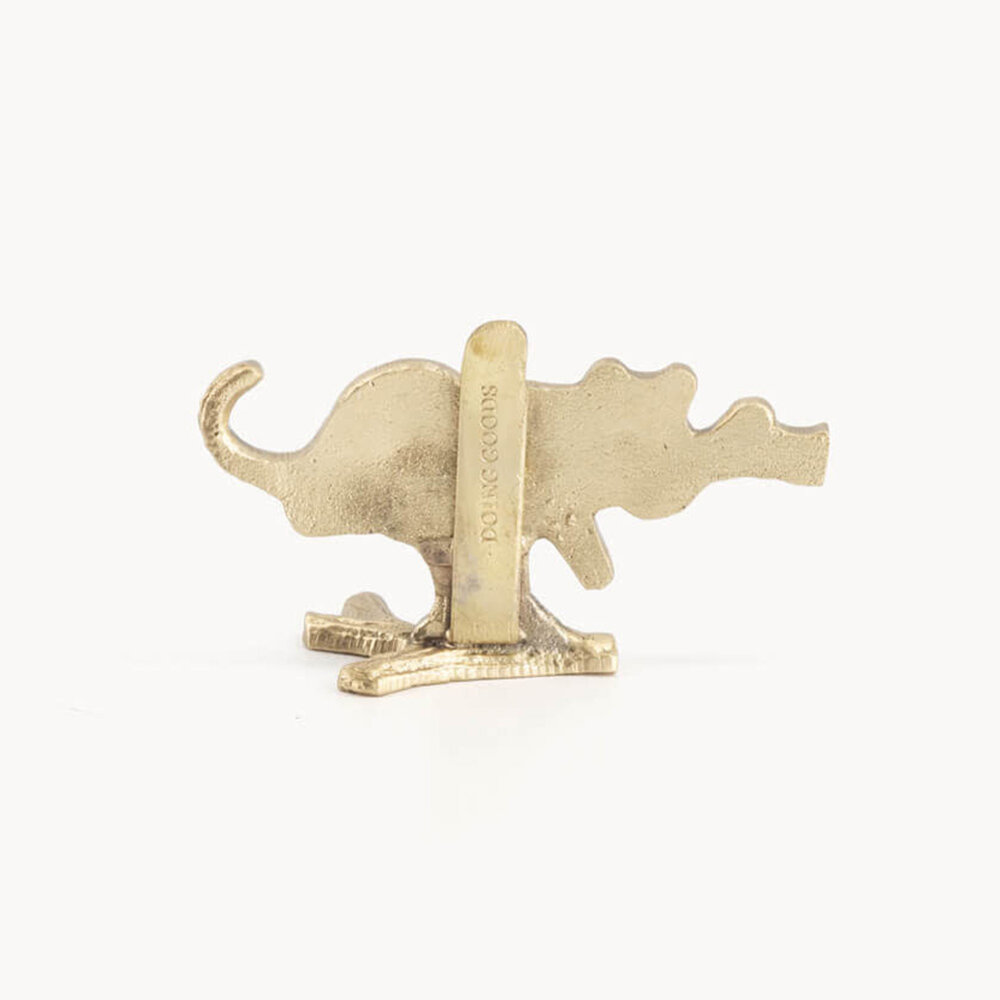 Doing Goods - Kaart & Foto Houder Jenna Luipaard Messing 7x4cm Doing Goods - Kaart & Foto Houder Jenna Luipaard Messing 7x4cm