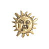 Doing Goods - Ladeknop Chubby Zon Messing 4x4cm Doing Goods - Ladeknop Chubby Zon Messing 4x4cm