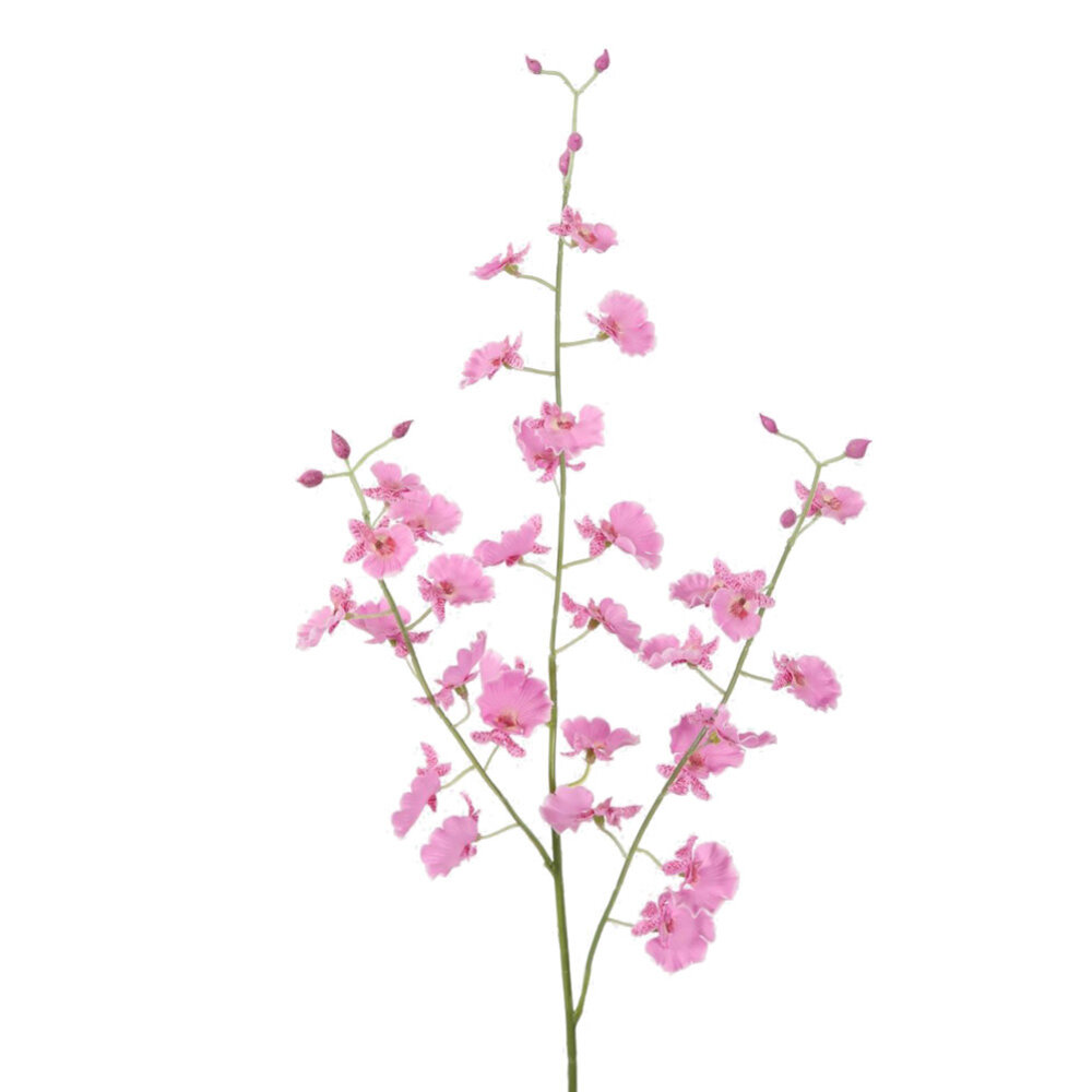 Melting Pot - Kunstbloem Orchidee Roze Dancing Tak 80cm Melting Pot - Kunstbloem Orchidee Roze Dancing Tak 80cm
