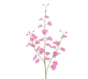Melting Pot - Kunstbloem Orchidee Roze Dancing Tak 80cm Melting Pot - Kunstbloem Orchidee Roze Dancing Tak 80cm