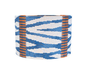 Melting Pot - Lampenkap Wilder Blauw Beige 30x20cm Melting Pot - Lampenkap Wilder Blauw Beige 30x20cm