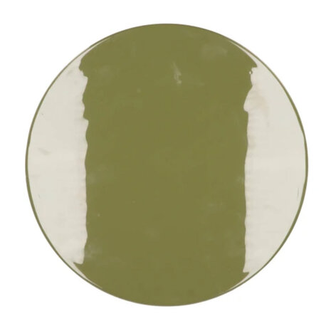 Melting Pot - Bijzettafel & Kruk Sephora Olijf Groen Metaal 30x38cm