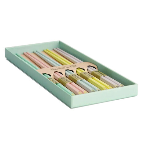 Melting Pot - Eetstokjes Anime Pastel set-5 in Cadeau doos Melting Pot - Eetstokjes Anime Pastel set-5 in Cadeau doos