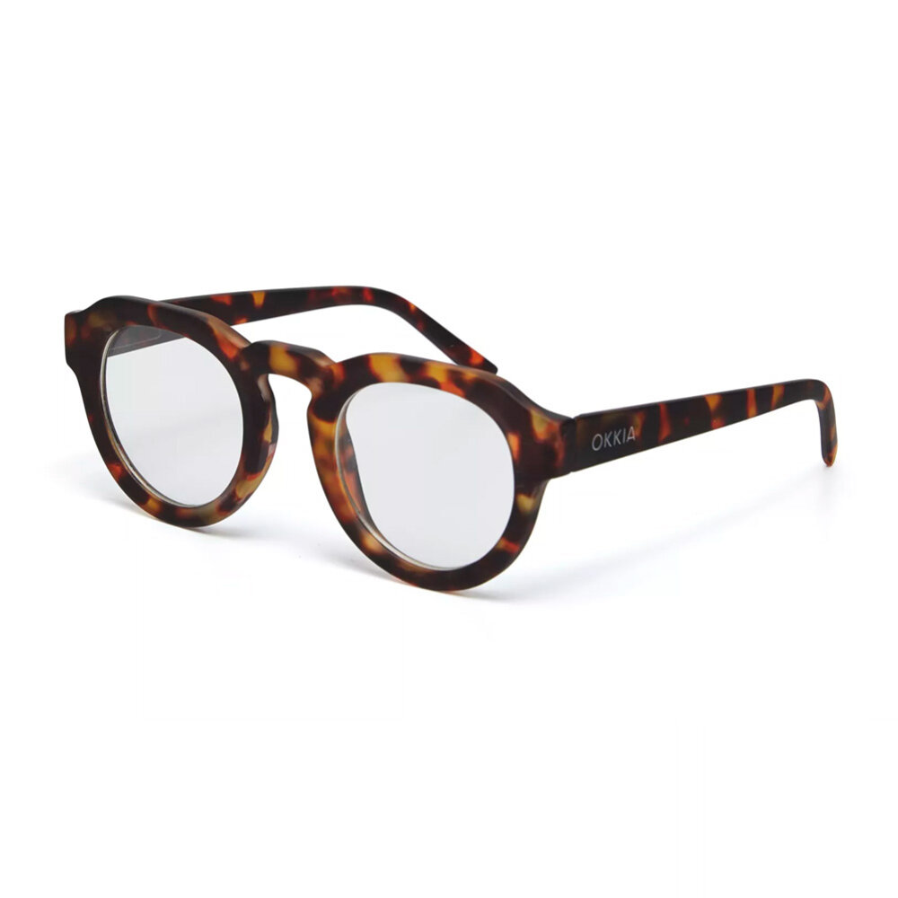 Okkia - Leesbril ZENO Round Classic Havana OK042CH Okkia - Leesbril ZENO Round Classic Havana OK042CH