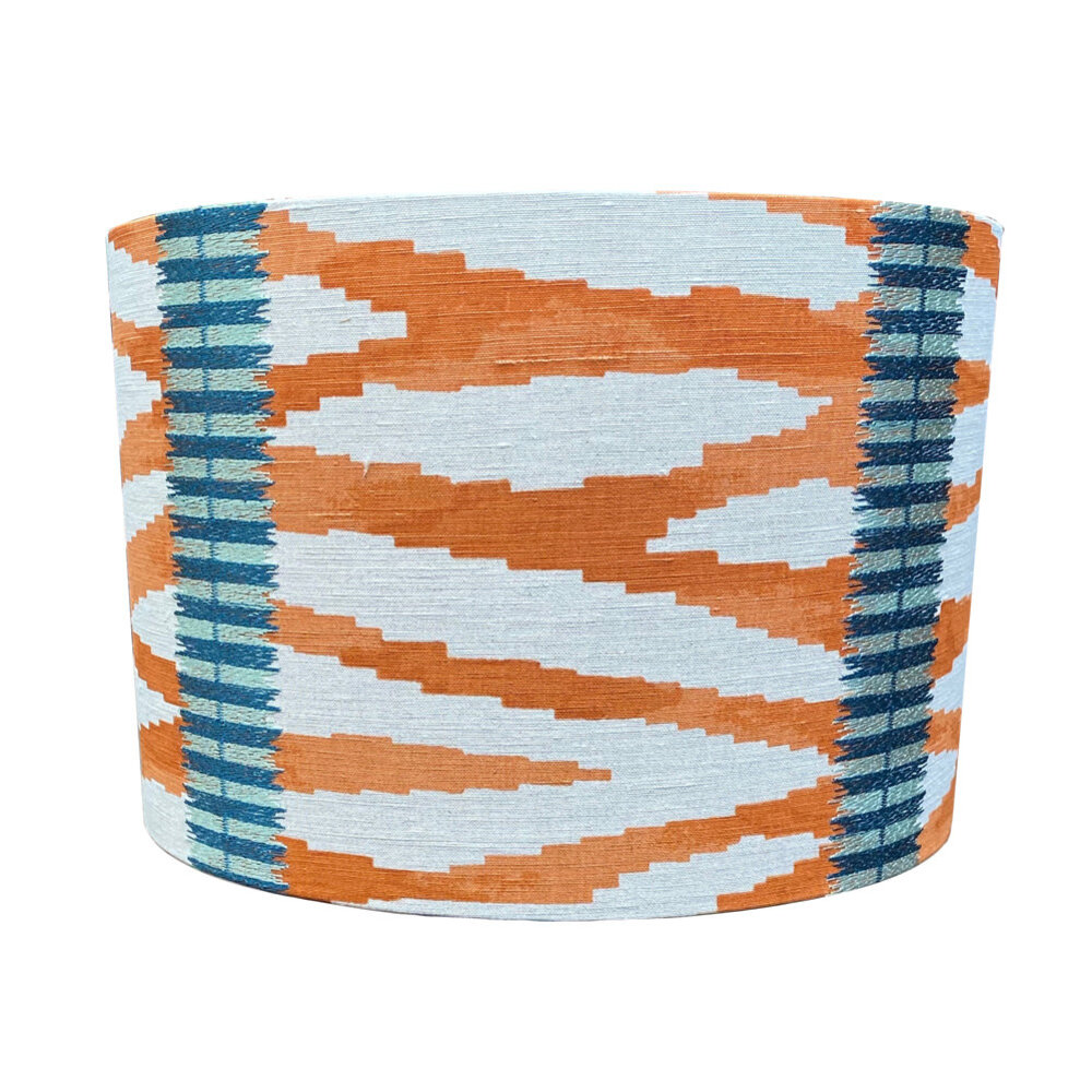 Melting Pot - Lampenkap Wilder Oranje Beige 30x20cm Melting Pot - Lampenkap Wilder Oranje Beige 30x20cm