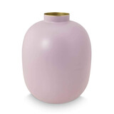 Pip Studio - Vaas Bol Mat Lila Metaal 25x32cm