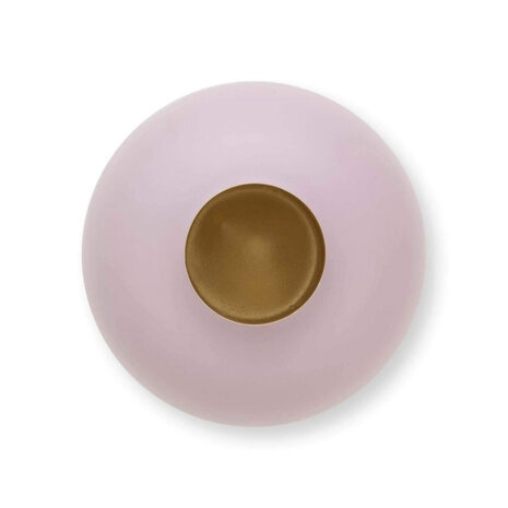 Pip Studio - Vaas Bol Mat Lila Metaal 25x32cm Pip Studio - Vaas Bol Mat Lila Metaal 25x32cm