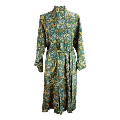 Imbarro - Kimono Royal Colette Groen Viscose one-size Imbarro - Kimono Royal Colette Groen Viscose one-size