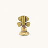 Doing Goods - Kaart & Foto Houder Lucky Clover Groen Gerecycled Messing 4x2,5x2cm