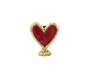 Doing Goods - Kaart & Foto Houder Pyar Hart Messing 4x5x2cm Doing Goods - Kaart & Foto Houder Pyar Hart Messing 4x5x2cm