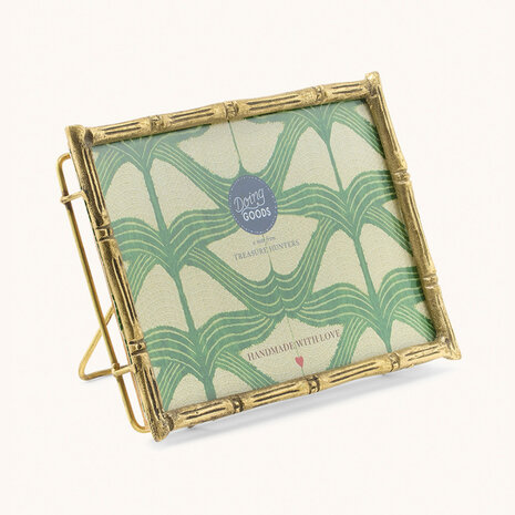 Doing Goods - Fotolijst Bodhi Bamboe Messing 16x11cm foto 15x10cm Doing Goods - Fotolijst Bodhi Bamboe Messing 16x11cm foto 15x10cm