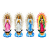Beeldje Maria de Guadalupe Mexico 15cm in 4 kleuren Beeldje Maria de Guadalupe Mexico 15cm in 4 kleuren