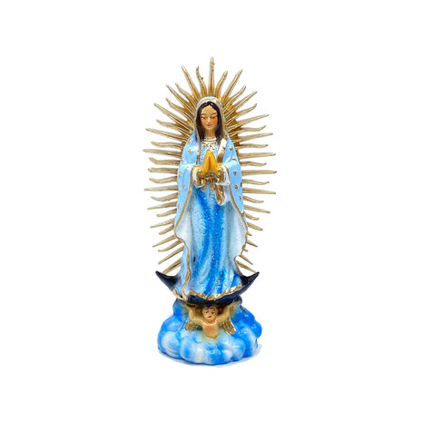 Melting Pot - Beeldje Maria de Guadalupe Mexico 15cm in 4 kleuren