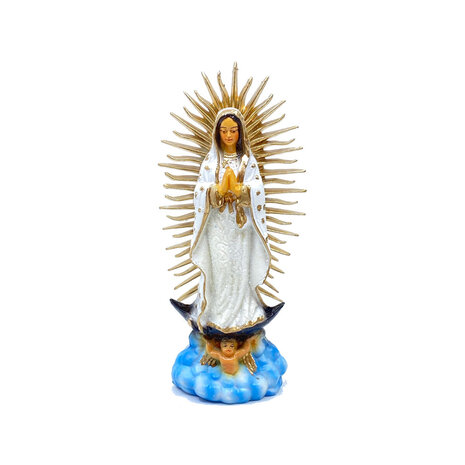 Melting Pot - Beeldje Maria de Guadalupe Mexico 15cm in 4 kleuren