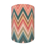 Colmore - Lampenkap Zigzag Roze Groen Multicolor 30x40cm Colmore - Lampenkap Zigzag Roze Groen Multicolor 30x40cm