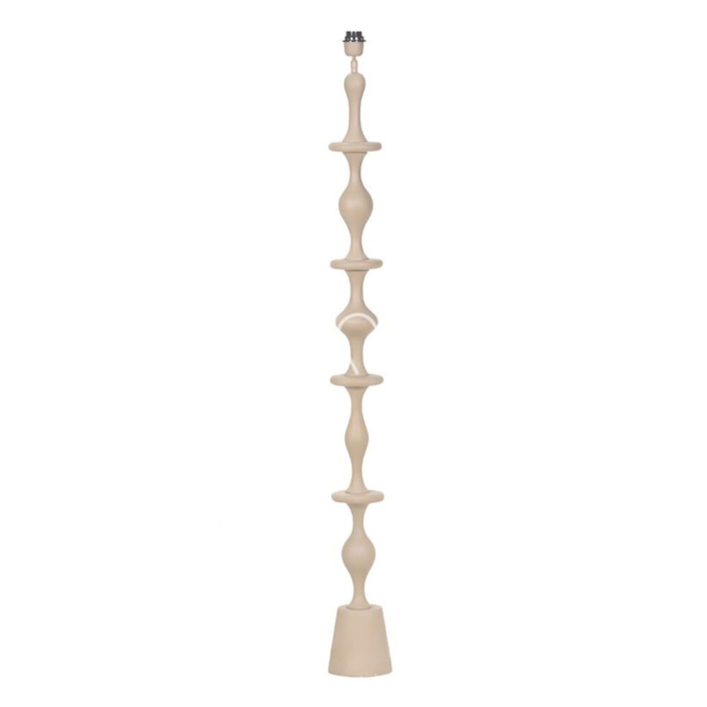 Colmore - Vloer Lamp Voet Design Taupe Aluminium 15x152cm Colmore - Vloer Lamp Voet Design Taupe Aluminium 15x152cm