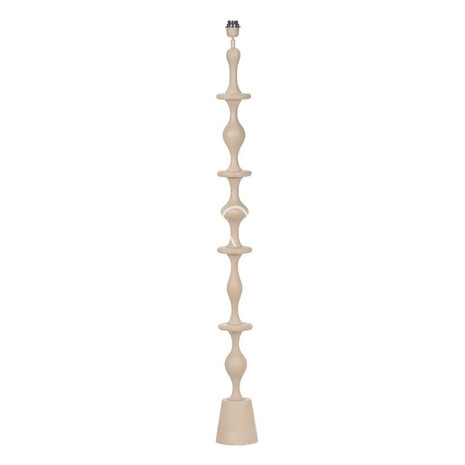 Colmore - Vloer Lamp Voet Design Taupe Aluminium 15x152cm Colmore - Vloer Lamp Voet Design Taupe Aluminium 15x152cm