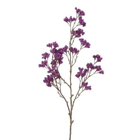 Melting Pot - Kunstbloem Tak met Bessen Paars 108cm Melting Pot - Kunstbloem Tak met Bessen Paars 108cm