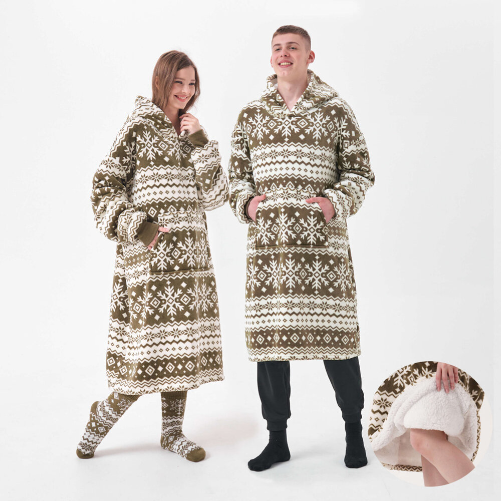 Melting Pot - Huis Onesie Sven Martini Olijf Groen 70x110cm unisex Melting Pot - Huis Onesie Sven Martini Olijf Groen 70x110cm unisex