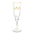 Champagne Glas Winter Wonderland Goud 220ml Champagne Glas Winter Wonderland Goud 220ml