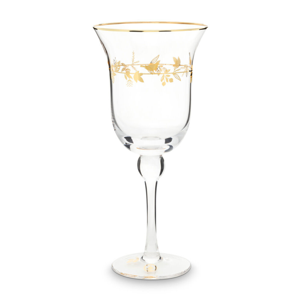 Pip Studio - Wijn Glas Winter Wonderland Goud 360ml Pip Studio - Wijn Glas Winter Wonderland Goud 360ml
