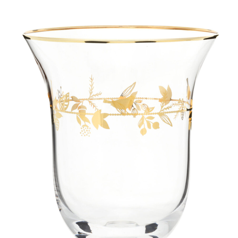 Pip Studio - Wijn Glas Winter Wonderland Goud 360ml Pip Studio - Wijn Glas Winter Wonderland Goud 360ml