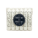 Rustik Lys - Diner Kaarsjes Wit met Bloem 2.2x12cm (set/6) Rustik Lys - Diner Kaarsjes Wit met Bloem 2.2x12cm (set/6)