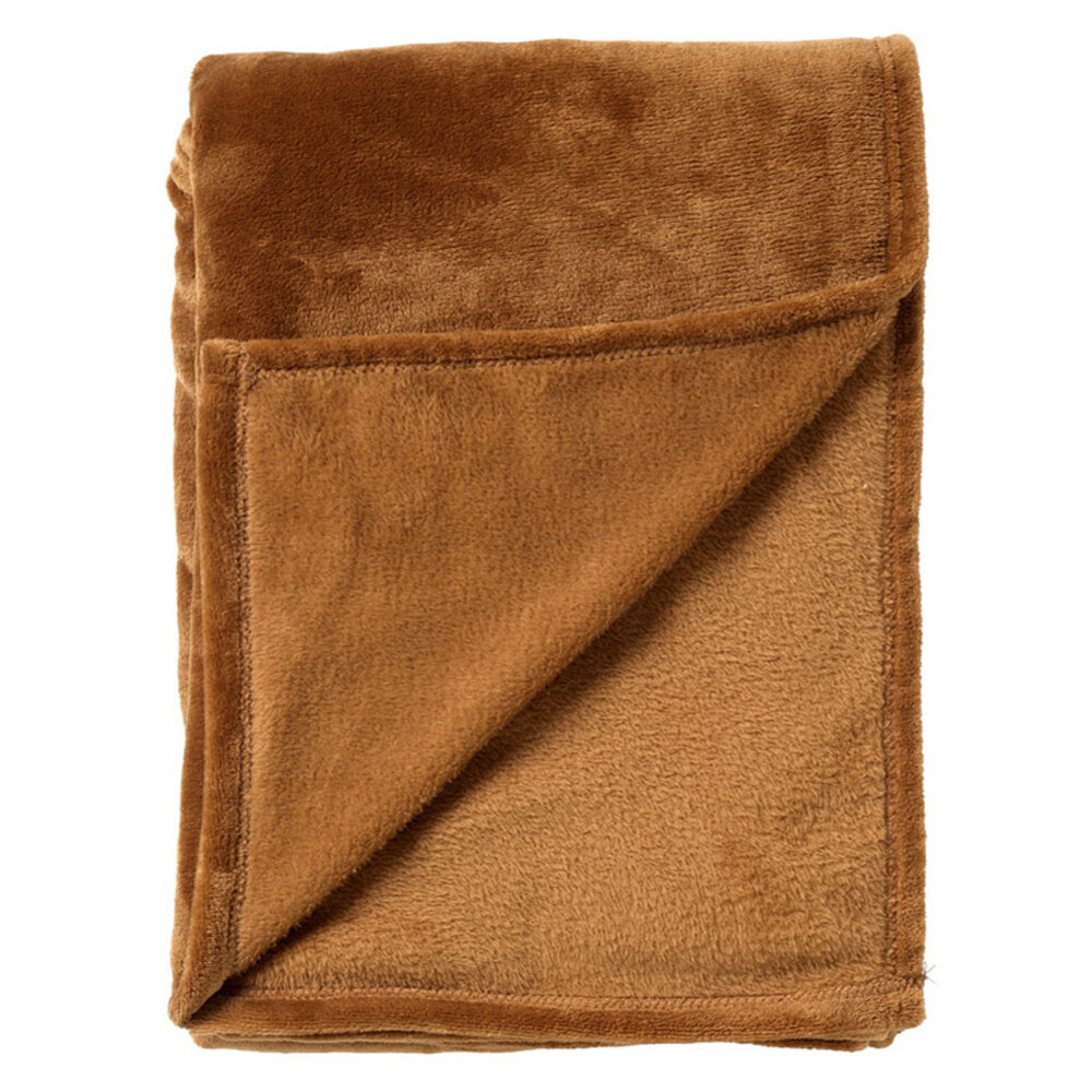 Melting Pot - Plaid Charlie Fleece XL 200x220cm Tobacco Bruin Melting Pot - Plaid Charlie Fleece XL 200x220cm Tobacco Bruin