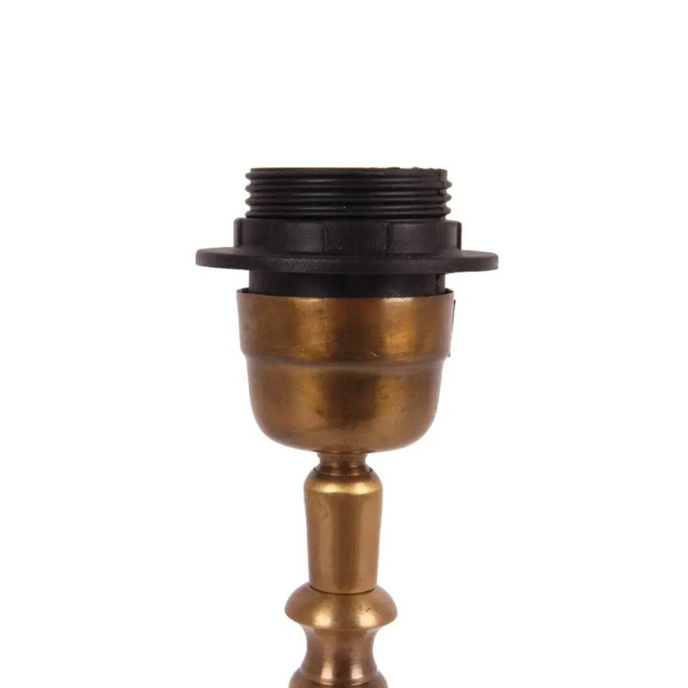 Melting Pot - Tafel Lamp Voet Baroque Messing 7x32cm