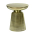 Bijzettafel Antiek Goud Metaal 38x44cm Bijzettafel Antiek Goud Metaal 38x44cm