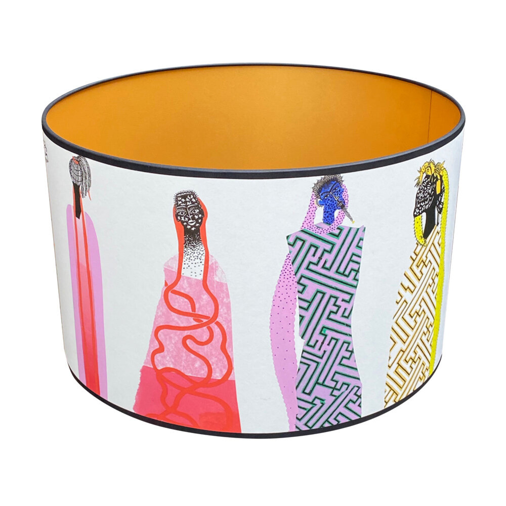 Melting Pot - Lampenkap Beau Monde Multicolor 40x25cm by Pierre Frey Melting Pot - Lampenkap Beau Monde Multicolor 40x25cm by Pierre Frey