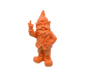 Melting Pot - Beeldje Kabouter Fuck You Oranje 10cm Melting Pot - Beeldje Kabouter Fuck You Oranje 10cm