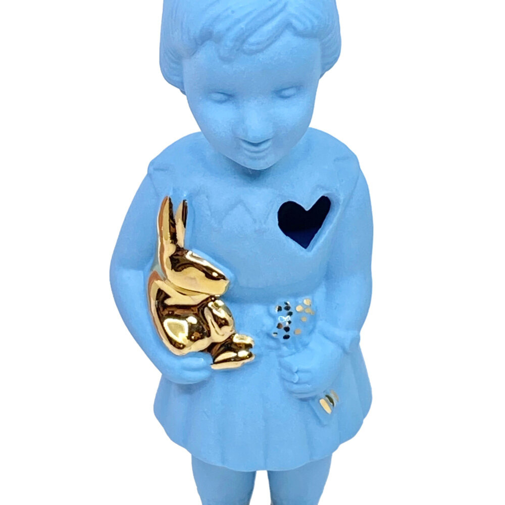 Lammers en Lammers - Zusje met Musje Blauw 15cm