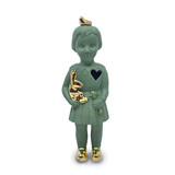 Lammers en Lammers - Zusje met Musje Groen 15cm Lammers en Lammers - Zusje met Musje Groen 15cm