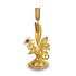 Kandelaar Livia Antiek Goud Metaal 11x30cm Kandelaar Livia Antiek Goud Metaal 11x30cm