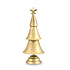 Kerstboompje Abies Antiek Goud Metaal 11x29cm Kerstboompje Abies Antiek Goud Metaal 11x29cm
