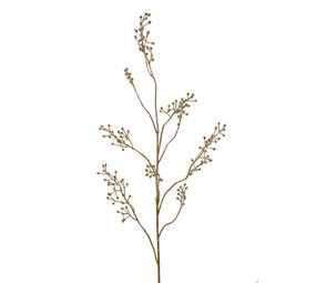 Melting Pot - Kunstbloem Rozenbottel Goud-Koper 110cm