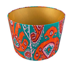 Melting Pot - Lampenkap Ekatarina Oranje Roze Groen 40x30cm Melting Pot - Lampenkap Ekatarina Oranje Roze Groen 40x30cm