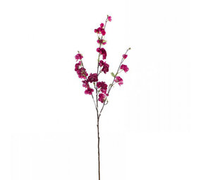Melting Pot - Kunstbloem Sakura Kersen Rood Tak 115cm Melting Pot - Kunstbloem Sakura Kersen Rood Tak 115cm