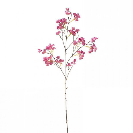 Melting Pot - Kunstbloem Kersen Bloesem Donker Roze Tak 106cm