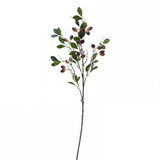 Melting Pot - Kunstbloem Olijftak Donker Rood 92cm