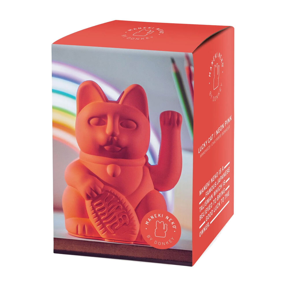 Donkey - Lucky Cat Neon Orange 10x15cm