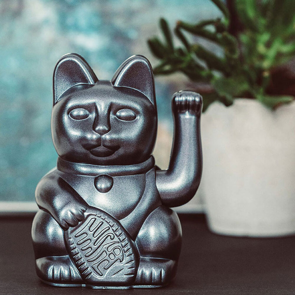 Donkey - Lucky Cat Galaxy Dark Grey 10x15cm Donkey - Lucky Cat Galaxy Dark Grey 10x15cm